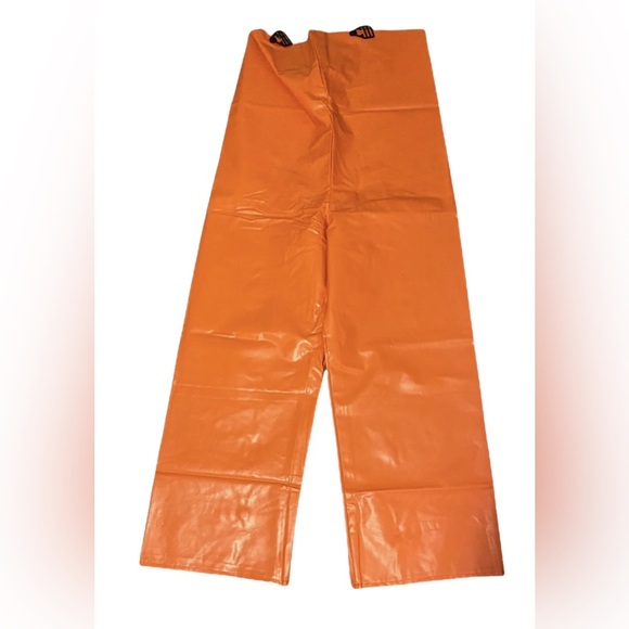 Nasco Flame Retardant NFPA 701 Industrial Rainwear Cover-alls Size Small Orange - Picture 1 of 5